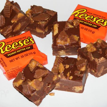 Easy Reese's Fudge