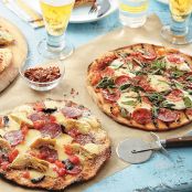 Grilled Sausage Pizza