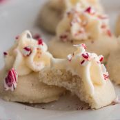 Peppermint Meltaway Cookies
