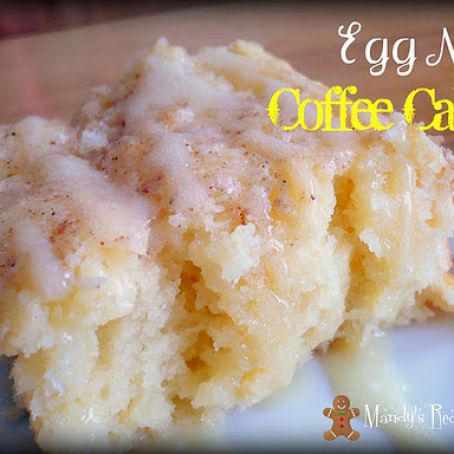 Egg Nog Coffee Cake