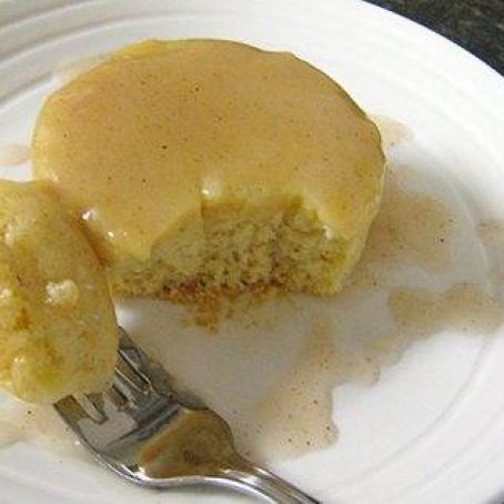 Eggnog Pudding Cake