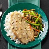 Tilapia & Lemon Sauce