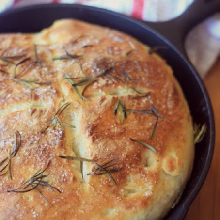 Skillet Bread-No Knead