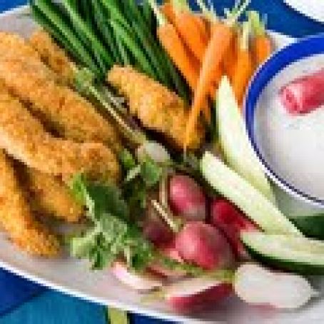 Panko Crusted Chicken Fingers