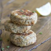 Baked Parsnip Salmon Cakes
