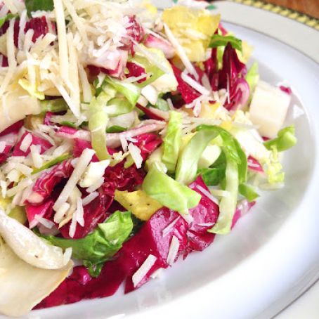 Arugula, Radicchio, and Fennel Salad