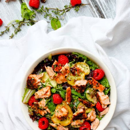 Paleo Salmon Salad Power Bowls