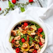 Paleo Salmon Salad Power Bowls