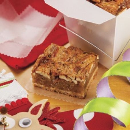 Bacon Pecan Pie Bars