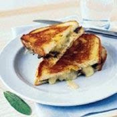 GRILLED FONTINA, MUSHROOM & SAGE SANDS