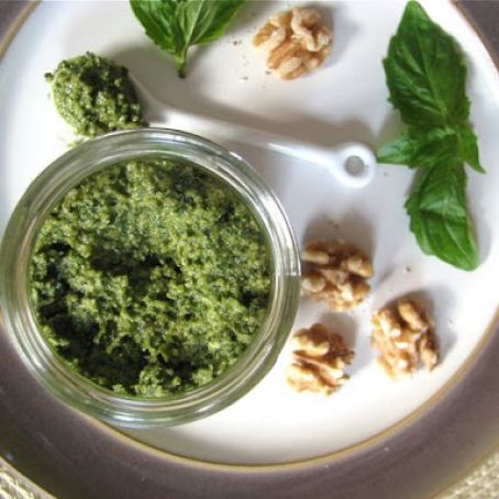 Basil Walnut Pesto