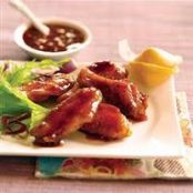 Chicken Wings with Sweet Chili Glaze