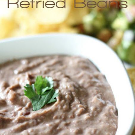 Homemade Refried Beans Crock Pot