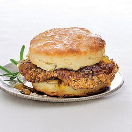 Peppery Pork Biscuits