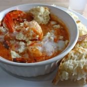 Garides Saganaki (Shrimp Saganaki)