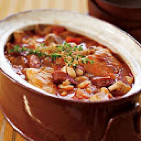 Slow-Cooker Cassoulet