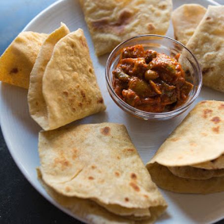 Chapati (Unleavened Wheat Flatbread)