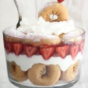 Strawberry Shortcake Doughnut Trifle