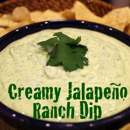 Creamy Jalepeno Ranch Dip