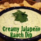 Creamy Jalepeno Ranch Dip