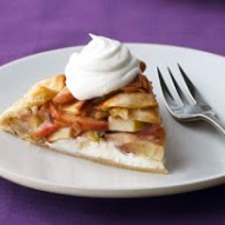 Free style Apple Tart