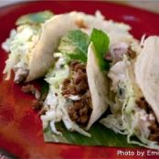 Lamb Tacos with Chile-Tzatziki