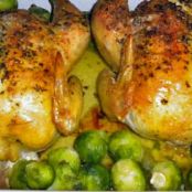Butter Roasted Chicken and Vegetables