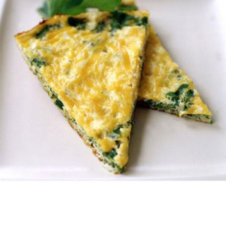 Spinach and Cheddar Frittata