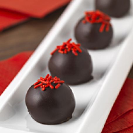 Red Velvet Cookie Balls