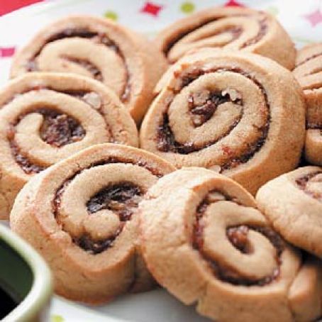 Chewy Date Pinwheels Recipe