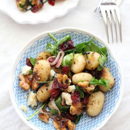 Garlic and Herb Gnocchi Salad