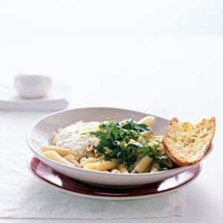 Pasta With Ricotta, Herbs, and Lemon | Real Simple Recipes