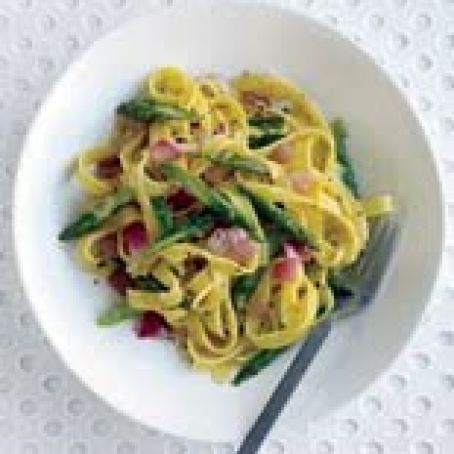 Asparagus Tagliatelle