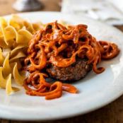 Salisbury Steak with Sweet Paprika Sauce