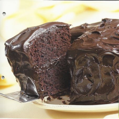Old Fashioned Chocolate Cake
