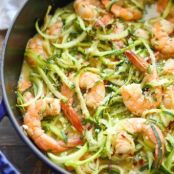 Zucchini Shrimp Scampi