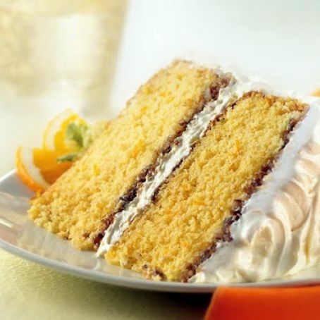 Orange Crunch Cake