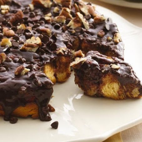 Gooey Chocolate-Cinnamon Pull-Aparts