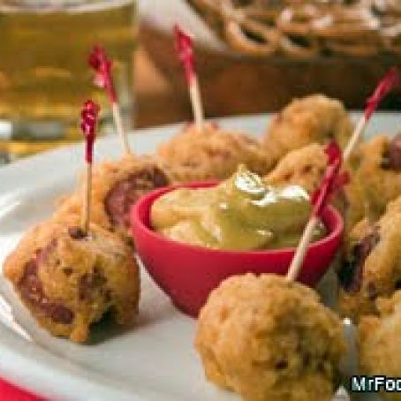 Pretzel and Beer Dogs