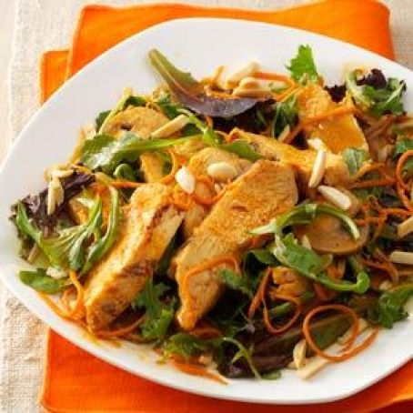 Spicy Sesame Chicken Salad