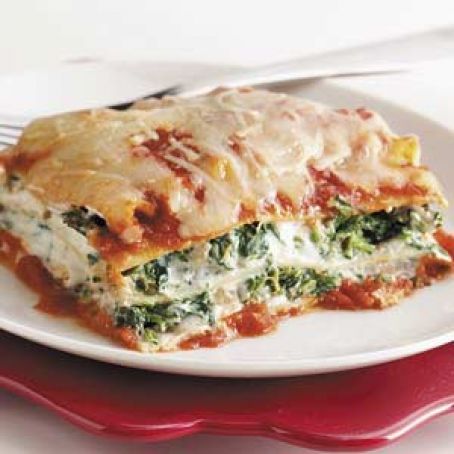 Easy Spinach Lasagna