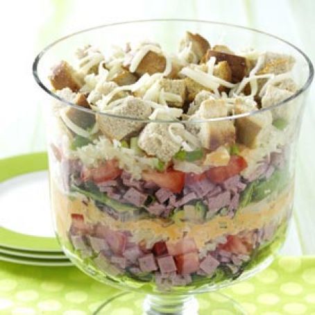 Layered Salad Reuben-Style Recipe