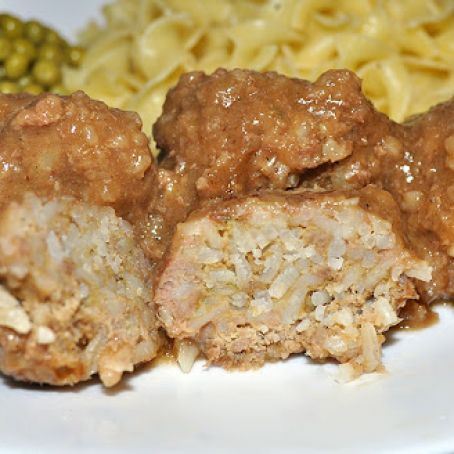 Scandinavian porcupine meatballs