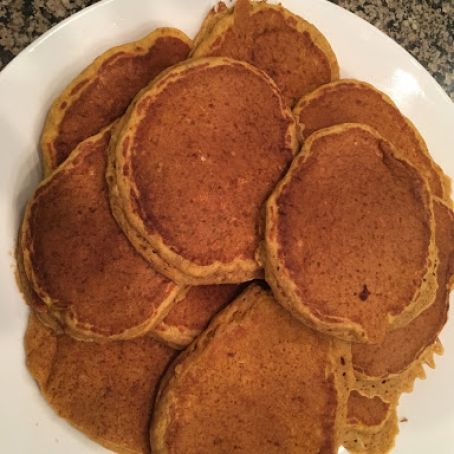 Pumpkin pancakes