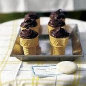 Chocolate Cupcake Cones