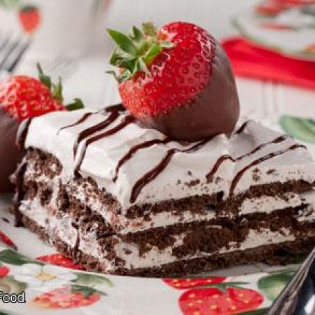 Strawberry Icebox Cake