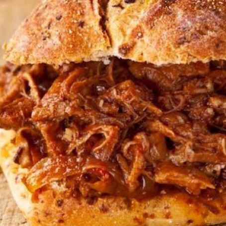 Slow Cooker Pulled Pork with Dr Pepper