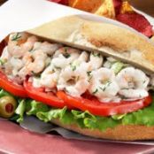 Healthy Prawn Salad Sandwich