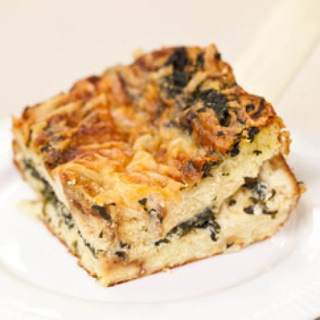 Strata with Spinach and Gruyère