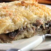 Turkey & Mushroom Bread Pudding